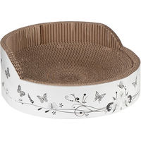 Produktbild von zooplus Exclusive Kratzmöbel Relax Kratzbrett aus Kratzpappe Ø 39 x H 14,5 cm