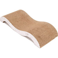 Produktbild von zooplus Exclusive Kratzmöbel Welle aus Kratzpappe für Katzen L 48 x B 19 x H 7 cm