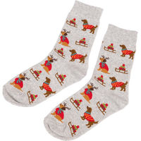 Produktbild von zooplus Exclusive Pet & Parent Weihnachtliche Socken für Hundebesitzer Einheitsgröße 36-41 1 Paar