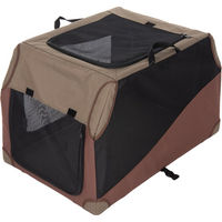Produktbild von zooplus Faltbare Hundebox Camo Größe L aus Oxford-Gewebe B 91 x T 61 x H 58 cm