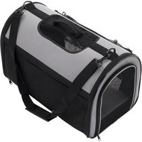 Produktbild von zooplus Freedom Transportbox mit Freilauf aus Nylon für Hunde Katzen Kaninchen und Meerschweinchen 50 x 29 x 32 cm