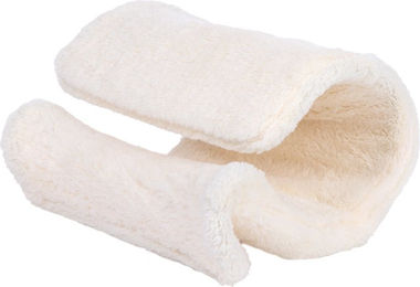 Produktbild von zooplus Heizungsliege Luxus aus Polyester in Beige und Weiß