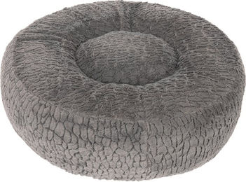 Produktbild von zooplus Hundebett Flocke Ersatzbezug Grau Ø 125 cm