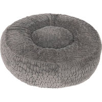Produktbild von zooplus Hundebett Flocke Ersatzbezug Grau Ø 125 cm