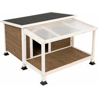 Produktbild von zooplus Hundehütte Doug aus Holz Größe S wasserdicht