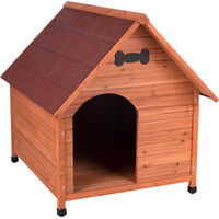 Produktbild von zooplus Hundehütte Spike Classic aus Holz in Braun Größe XXL waterproof