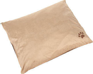 Produktbild von zooplus Hundekissen Liegekissen Basic Beige Braun 100 x 80 x 7 cm