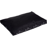 Produktbild von zooplus Hundekissen Silhouette Schwarz Größe M 90 x 60 x 8 cm