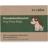Produktbild von zooplus Hundekotbeutel biologisch abbaubar Grün 300 Stück