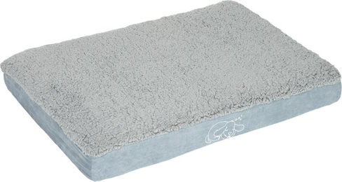 Produktbild von zooplus Hundematte aus Memory Foam in Grau L 100 x B 65 x H 9,5 cm