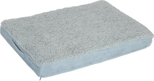 Produktbild von zooplus Hundematte aus Memory Foam in Grau L 72 x B 50 x H 9,5 cm