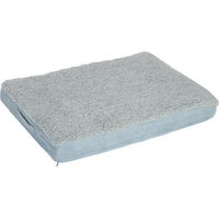 Produktbild von zooplus Hundematte aus Memory Foam in Grau L 72 x B 50 x H 9,5 cm