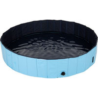 Produktbild von zooplus Hundepool Dog Pool Keep Cool Blau mit Abdeckung Ø 120 x H 30 cm