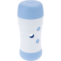 Produktbild von zooplus Hundespielzeug Snack Roll Intelligenzspielzeug aus Silikon Blau Weiß Ø 7 x H 15,5 cm
