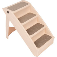 Produktbild von zooplus Hundetreppe Easy Up Stairs Beige aus Kunststoff L 61 x B 40 x H 49 cm