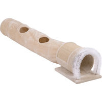 Produktbild von zooplus Jumbo Katzen-Kratzmatte aus Plüsch in Beige Größe Groß