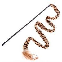 Produktbild von zooplus Katzenangel Leo Sparpaket 3 Stück bunt aus Polyester