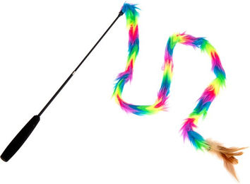 Produktbild von zooplus Katzenangel Unicorn aus Polyester bunt