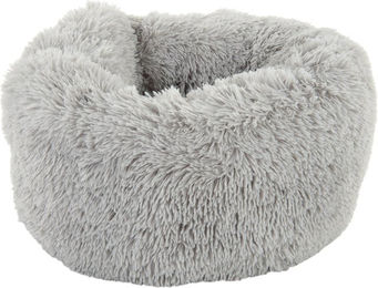 Produktbild von zooplus Katzenbett Mochi in Grau aus Polyester Ø 55 x H 25 cm