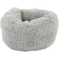 Produktbild von zooplus Katzenbett Mochi in Grau aus Polyester Ø 55 x H 25 cm