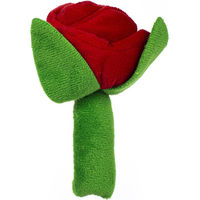 Produktbild von zooplus Katzenspielzeug Catnip Rose aus Polyester in Rot und Grün
