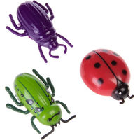 Produktbild von zooplus Katzenspielzeug Insekt Elektrisch 2er Set 3er Pack Bunt - 2 x 3 Set