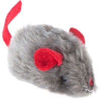 Produktbild von zooplus Katzenspielzeug Maus aus Plüsch mit Katzenminze und Stimme 3er Pack