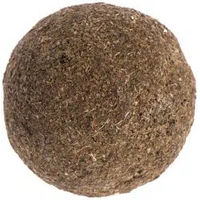 Produktbild von zooplus Katzenspielzeug Natural Catnip Ball aus Naturmaterial Braun 3 Stück