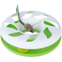Produktbild von zooplus Katzenspielzeug Round About Karussell Intelligenzspielzeug aus Kunststoff