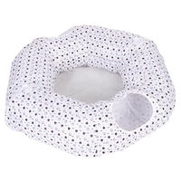 Produktbild von zooplus Katzentunnel Donut Katzenhöhle aus Plüsch mit Metallrahmen Ø 85 x H 25 cm