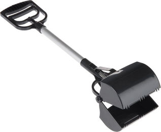 Produktbild von zooplus Kotschaufel Schwarz L 60 x B 13 cm