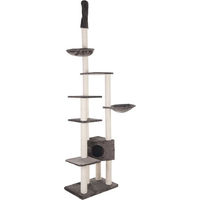 Produktbild von zooplus Kratzbaum Atlas Jumbo mit Deckenspanner und Sisal in Grau