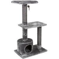 Produktbild von zooplus Kratzbaum Erebus für Katzen in Grau mit Sisal