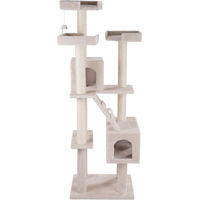 Produktbild von zooplus Kratzbaum Rapunzel XL in Beige mit Sisal