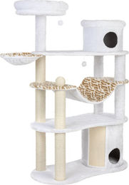 Produktbild von zooplus Kratzbaum White Tiger XXL in Weiß und Beige mit Sisal