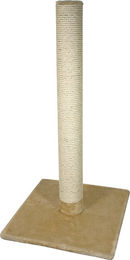 zooplus Kratzsäule Olga beige mit Sisal Höhe 80 cm Durchmesser 9 cm – Bild 1 von 2