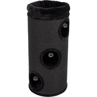 Produktbild von zooplus Kratztonne XL Diogenes für Katzen aus Sisal in Schwarz