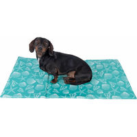 Produktbild von zooplus Kühlmatte Bondi für Hunde in Türkis 50 x 90 cm