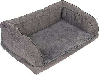 Produktbild von zooplus Orthopädisches Hundebett für Senioren mit Gelenksupport Grau Größe L