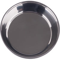 Produktbild von zooplus Premium Futternapf aus Edelstahl in Silber oder Blau 2,7 l Ø 24 cm - 2,7 l