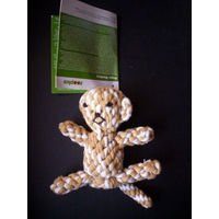 Produktbild von Zooplus Rope Monkey Knoten-Affe aus Baumwolle als Wurf-, Zerr- und Apportierspielzeug für Hunde in den Größen XS, S, M - 1 Stk.