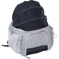 Produktbild von zooplus Rucksack Transportbox Mini Grau Wasserabweisend aus Polyester