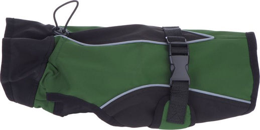 Produktbild von zooplus Softshell-Hundemantel wasserabweisend aus Polyester mit 55 cm Rückenlänge