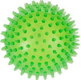 Produktbild von zooplus TPR Spiky Ball Hundespielzeug Grün Größe L 4 Stück Ø 12 cm