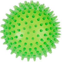 Produktbild von zooplus TPR Spiky Ball Hundespielzeug Grün Größe L 4 Stück Ø 12 cm