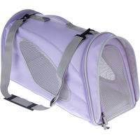 Produktbild von zooplus Tragetasche für Kleintiere aus wasserfestem Polyester in Lila mit den Maßen 54 x 27 x 30 cm