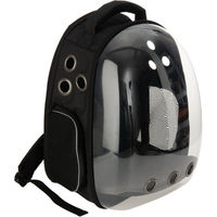 Produktbild von zooplus Transportbox Rucksack für Welpen Schwarz aus Polyester