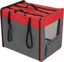 Produktbild von zooplus Transporthütte First Class Basic XL für große Hunde in Rot/Grau