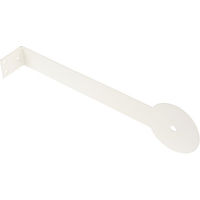 Produktbild von zooplus Wandhalterung für Kratzbäume aus Metall in Weiß Ø 8,5 x L 35 cm