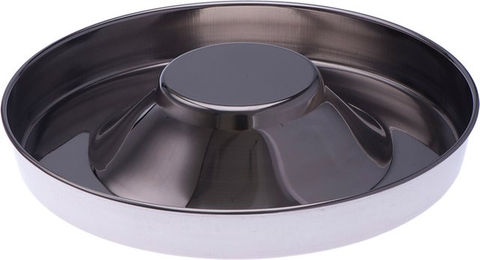 Produktbild von zooplus Welpenschale Futternapf aus Edelstahl im Sparset 2 x 1,6 l Ø 28 cm - 2 x 1,6 l